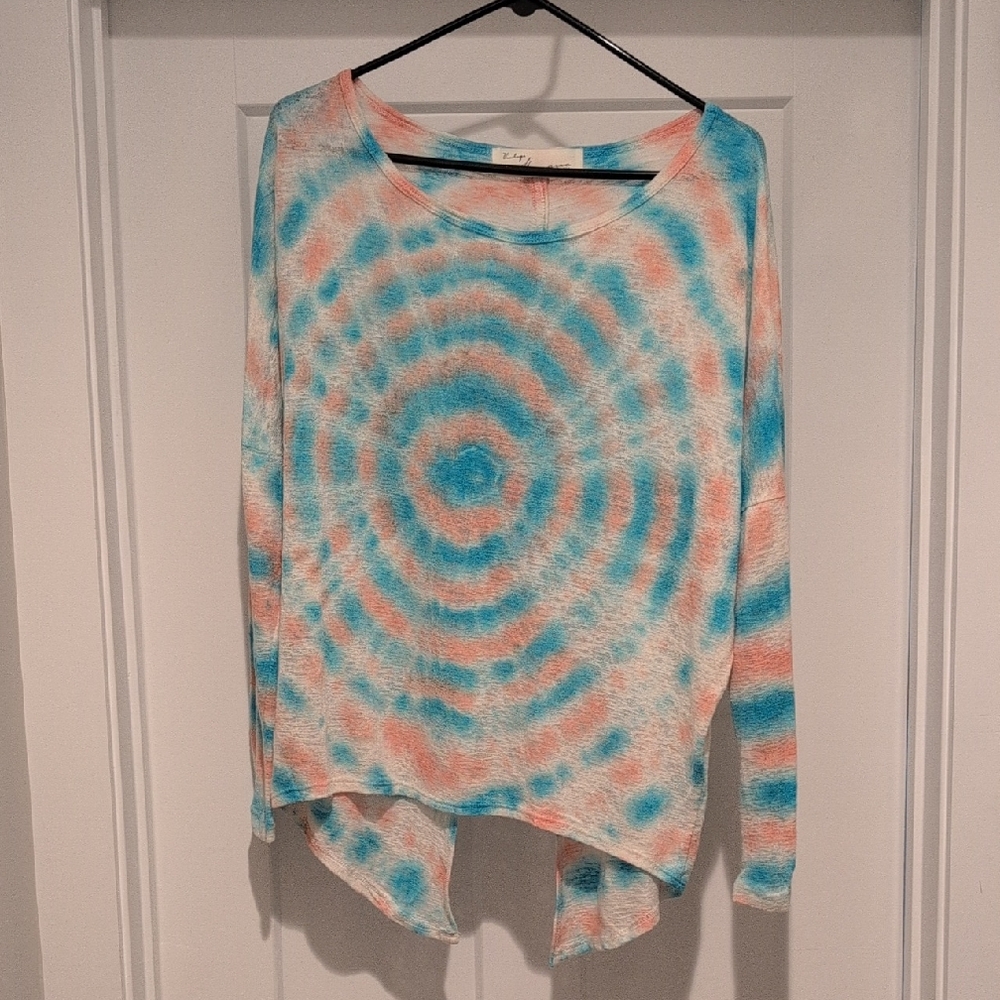 Vintage Havana Pastel Tie-Dye Sweater